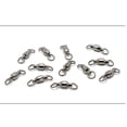 thumbnail image 5 of 5PCS high strength Size 0# to 10# High Quality Solid Ring Fishing Rolling Swivel Connector Heavy Duty Ball Bearing Barrel 2, 5 of 8