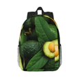 thumbnail image 1 of Lukts Fresh Avocados Pattern 15 Inch Student Backpack, Waterproof Laptop Backpack with Adjustable Shoulder Straps, Lightweight Travel, Campus Backpack, Unisex, 1 of 6