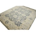 thumbnail image 4 of Gray Floral 8X10 Oushak Chobi Oriental Rug, 4 of 11