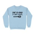 thumbnail image 5 of Don't Be Afraid to Take Whisks Sweatshirt (Navy, XL), 5 of 14