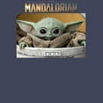 thumbnail image 2 of Boy's Star Wars: The Mandalorian The Child Bassinet Graphic Tee Navy Blue Heather X Large, 2 of 3