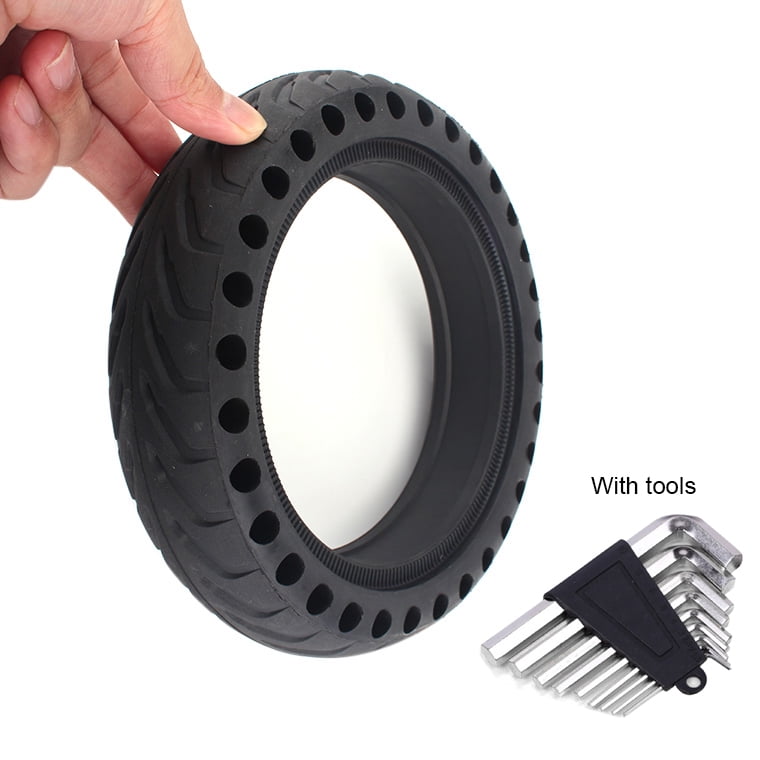 8.5 inches Scooter Wheels Replacement Explosion-Proof Solid Tire for Xiaomi Mijia M365 GOTRAX GXL V2 PUAI Solid Tire Replacement for Electric Scooter Xiaomi Mi m365 gotrax gxl V2