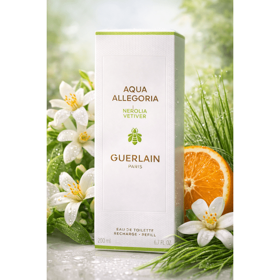 Guerlain Aqua Allegoria Nerolia Vetiver Eau de Toilette recarga 200 ml