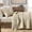 Brich Beige, variant on Quilt Set King Size, Stone-Washed Chic Rustic Beige Coverlet with Classic Triangle Stitched Pattern, Ultra Soft Lightweight Quilted Bedspread for All Season, 3 Pieces