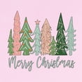 thumbnail image 4 of Aofany Merry Christmas Shirt for Women Letter Pattern Cute T-Shirt Plaid Xmas Tree Casual Graphic Print Crewneck Tees Tops, 4 of 4