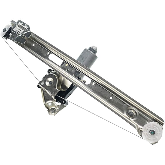 A-Premium Power Window Regulator with Motor Replacement for BMW E46 323i 325i 325xi 330i 330xi 1999-2005 Rear Right Passenger Side