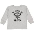 thumbnail image 3 of Inktastic Handpicked for Earth By My Nana in Heaven with Angel Wings Boys or Girls Long Sleeve Toddler T-Shirt, 3 of 5