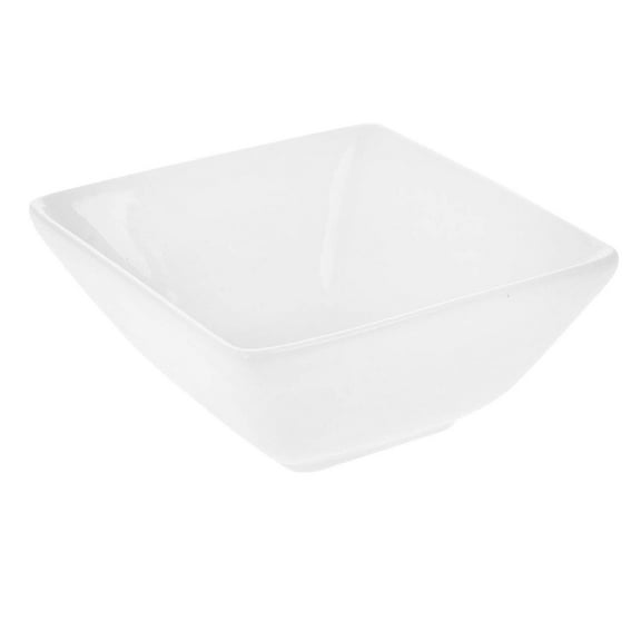 Wilmax White Porcelain Set Of 6 Square Dishes (4" X 3.75" X 2" / Set Of 6) | Dishwasher Safe, Easy To Clean | Fine, English Porcelain | Wl-992610/A