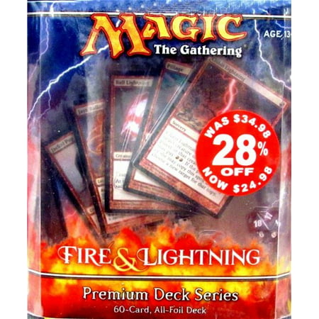 MtG Premium Deck Series: Fire and Lightning Fire & Lightning Premium (Best Budget Decks Mtg)