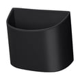 thumbnail image 5 of Leather Car Door Cup Holders Multifunctional Bin Storage Box Hanging Organizer with Clip-on Mounting for Easy Access to Drinks, Phones, and Small Items for Car Organization,Black, 5 of 7
