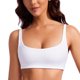 thumbnail image 1 of Sostén CRZ YOGA Butterluxe Cuello Cuadrado Tirantes Finos Blanco XL, 1 of 5