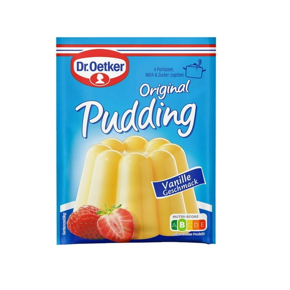 Dr. Oetker Original Pudding Vanille Geschmack 3 Pack