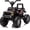 Black, variant on iYofe 12V Ford F-150 Kids ATV Ride on, Battery Powered Ride on Toy w/LED Lights, 4 Wheelers for Kids Toddlers, Black