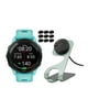 thumbnail image 1 of Paquete de reloj inteligente Garmin Forerunner 265 Aqua con cargador, 1 of 7