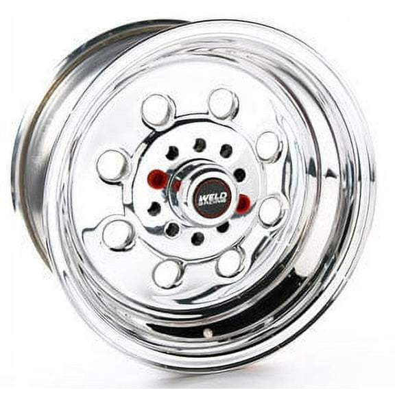 Weld Draglite 15x7 / 5x4.5 5x4.75 BP / 3.5in. BS Polished Wheel - Non-Beadlock - 90-57346