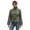 Green, variant on uublik Women's Trench Coat Khaki Long Sleeve Classic Overcoat Open Front Cardigan Jacket