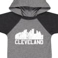 thumbnail image 4 of Inktastic Cleveland Skyline Grunge White Boys or Girls Baby Bodysuit, 4 of 5