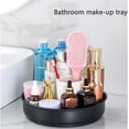 thumbnail image 3 of Turntable Cabinet Organizer, Lazy Susan, Multifunctional Spice Rack Rotary Spice Rack For Kitchen Cabinets, Snacks, Bathroom, Black And Silver, 3 of 7