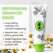 Yu-Be Advanced Formula Pure Hydration Cream Duo – Fragrance-Free Moisturizer for Dry, Sensitive Skin – High-Glycerin, Fast-Absorbing Face, Hand & Body Cream (2 Pack)
