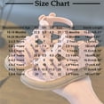 thumbnail image 3 of ZACPNCV Girl's Sandals Clear Rhinestone Glitter Ankle Strap Flat Sandals Summer Beach Vacation Sandal White 3-3.5 Years, 3 of 5