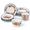 White, variant on Pumpkin brown 12-piece dinnerware set for 4, seasonal fall tableware
