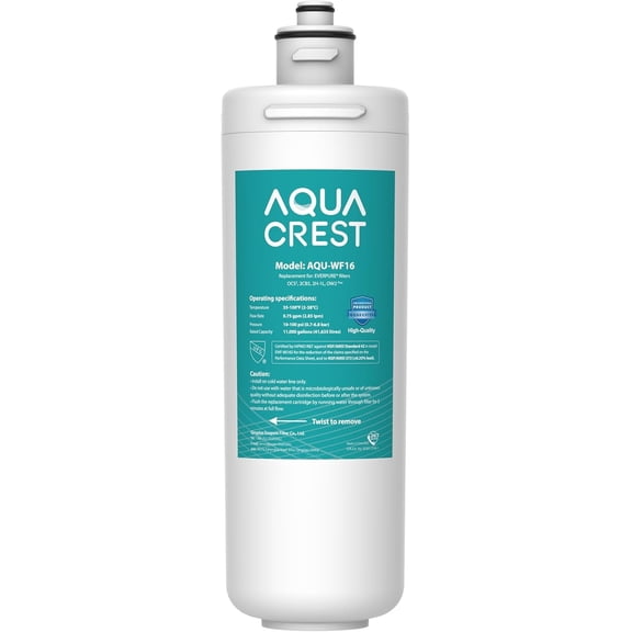 AQUA CREST OCS2 Under Sink Water Filter, Replacement for Everpure OCS2, 2CB5, 2H-L, 2CB-GW, ADC, OW2-Plus, EV9618-02, EV9634-26, EV9634-01, EV9617-05, Aquverse A100