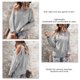 thumbnail image 3 of Home KnitwearRound Neck Women Sweater Machine Wash Comfortable For Travel ANGGREK Otros, 3 of 6