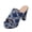 Blue, variant on Womens Slip On Patent Casual Party Open Toe Platform Stiletto High Heel Heeled Sandals Women's Fashionable And Casual All-Match Round-Toed Fish-Mouth High-Heeled Sandals