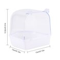 thumbnail image 2 of Bird Shower Box Plastic Parakeet Bathing Tub Parrot Bath Box Parrot Bathtub, 2 of 10