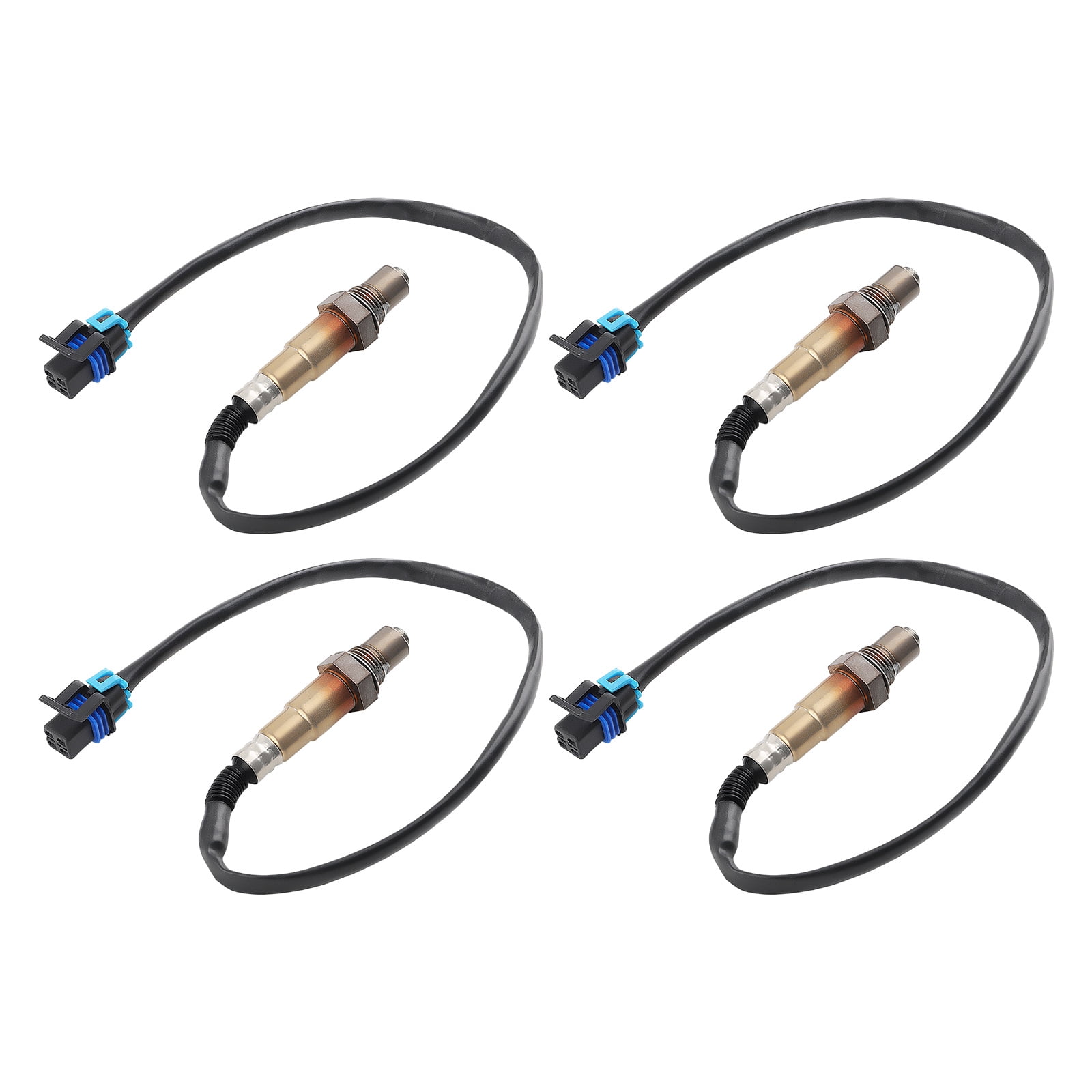 Maxpeedingrods 4Pcs O2 Oxygen Sensor 234-4565 234-4566 Upstream Downstream for Chevrolet Colorado 2015-2016 Impala 2014-2020 Caprice Traverse 2012-2017, for GMC Acadia Canyon, for Buick Enclave