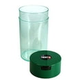 thumbnail image 2 of Tightpac America, Inc. Tightvac - 3 to 12 Oz Vacuum Sealed Storage Container, 1.3-Liter/1.1-Quart, Green Cap & Clear Body, 2 of 10