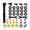 Black, variant on Colaxi 90 Degree Flex Shaft Rotary Tool Handpiece Cutting Flexiable Shaft Chuck 3mm Golden