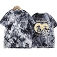 thumbnail image 4 of Camisetas con efecto tie-dye de Bruno Mars Music de Sonic Silk Bruno Mars Merch Camiseta de manga corta y cuello redondo para hombre, 4 of 5