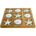 thumbnail image 5 of Starfish Tic Tac Toe Game 9x9" Beach Tic Tac Toe Game Coastal Beach House Coffee Table Game Board Decor, 5 of 5