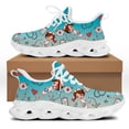 thumbnail image 1 of Zapatos de plataforma con degradado para mujer, zapatos de enfermera, zapatos de cuchilla, zapatillas deportivas para correr para mujer, calzado de malla ligera para mujer, 1 of 6