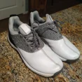 thumbnail image 2 of Adi - das Adicross Bounce 2 Spikeless Golf Shoes F35409 White Gray Men's Sz 8, 2 of 6