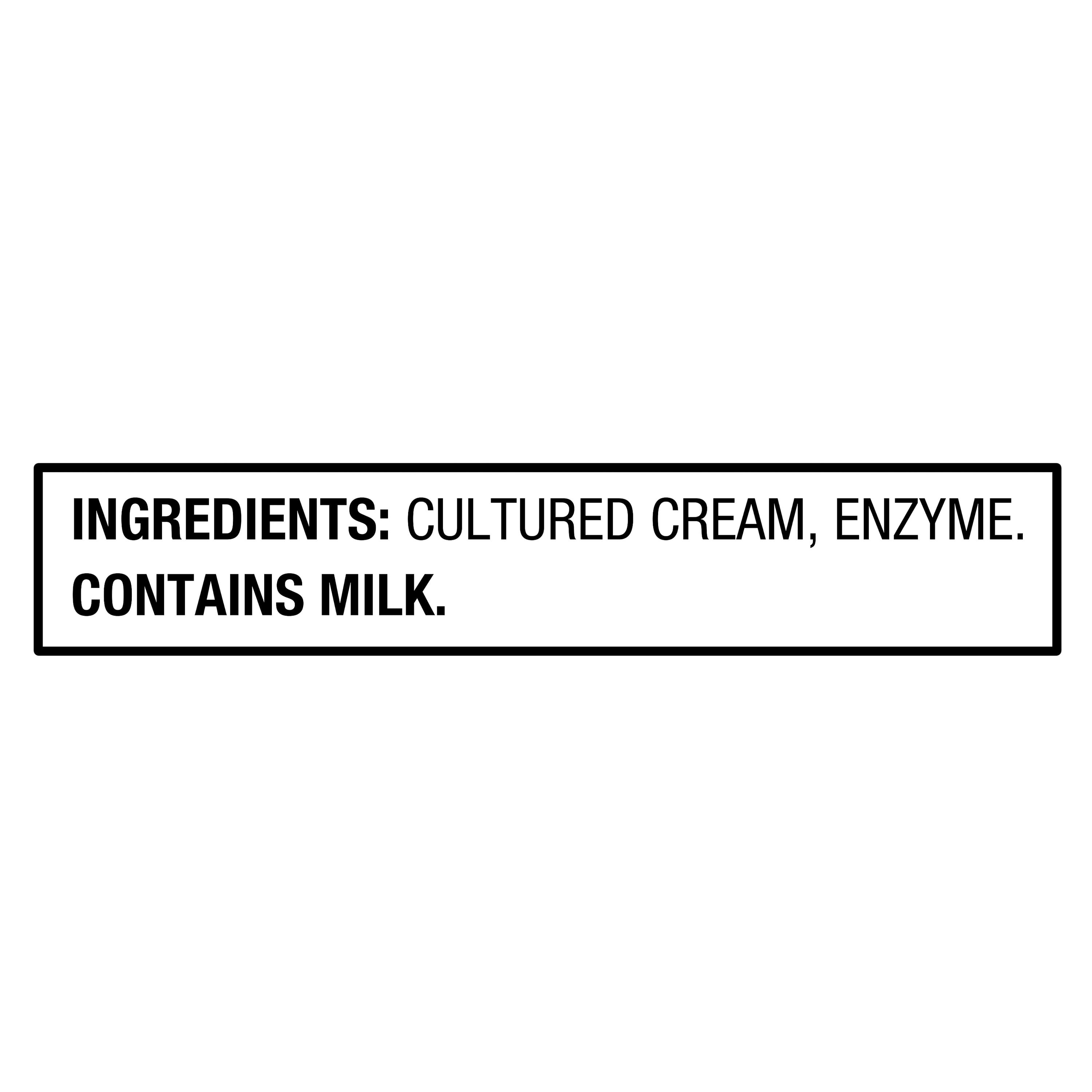 Great Value Original Sour Cream, 16 oz Tub