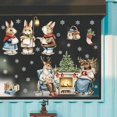 thumbnail image 4 of Pegatinas de decoración de vidrio de Navidad de invierno, conejo, árbol de Navidad, alce, habitación de niños, calcomanías de decoración de ventana, pegatina de pared, decoración de Navidad, 4 of 4