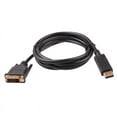thumbnail image 4 of Ax Gear 3' DisplayPort DP to DVI Male to Male Cable, Black, 4 of 4
