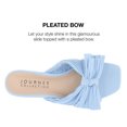 thumbnail image 7 of Journee Collection Womens Serlina Tru Comfort Foam Slide Low Block Heel Sandals, 7 of 7