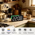 Electronic Projection Alarm Clock, Digital Clock, LED Display with ...