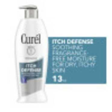 Curel Itch Defense Calming Body Lotion for Dry, Itchy Skin, 13 fl oz