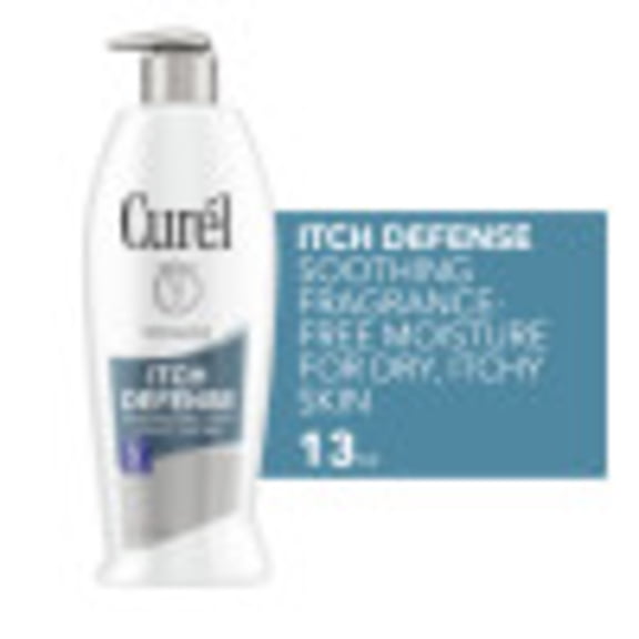 Curel Itch Defense Calming Body Lotion for Dry, Itchy Skin, 13 fl oz