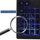 thumbnail image 3 of Tholdsy Teclado con cable, compacto, recargable, Universal, ABS, ligero, pequeño receptor, gran estabilidad, , teclado de bolsillo, portátil Juegos de teclado y mouse para computadora, 3 of 6