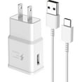 thumbnail image 3 of Original Samsung Galaxy Fast Charger, 2-Pack Fast Charging Wall Charger Plug with USB Type C Cable for Samsung Galaxy S9 S9+ S8 S8+ S10 S10+ S20 S20+ Note 10 Note 9 Note 8, Fast Charger for Samsung, 3 of 6