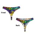thumbnail image 3 of Goofa Motif Géométrique Sans Couture Culottes pour Femmes, String Invisible, Culottes Respirantes Confortables pour Femmes-TTG, 3 of 6