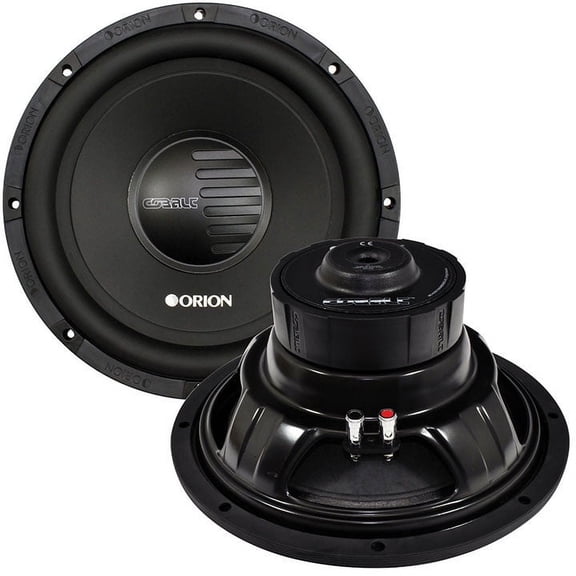 Orion CBW804S 8" 800W Peak Single 4-Ohm Voice Coil SVC Car Audio Subwoofer