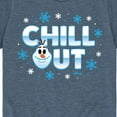 thumbnail image 3 of Disney Emoji - Olaf Chill Out - Toddler And Youth Short Sleeve Graphic T-Shirt, 3 of 5