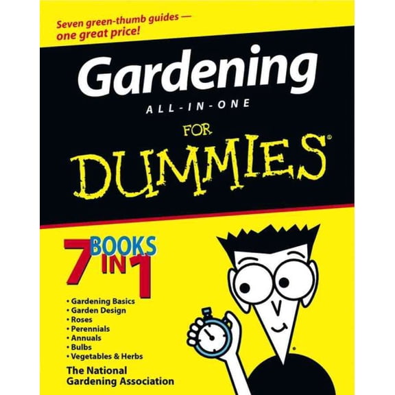 Pre-Owned Gardening All-In-One for Dummies (Paperback) 0764525557 9780764525551