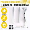 thumbnail image 4 of DIY Linear Actuator Bracket Adjustable Angle Linear Reciprocating Motor Bracket Foldable Stand with Suction Cup, 4 of 9